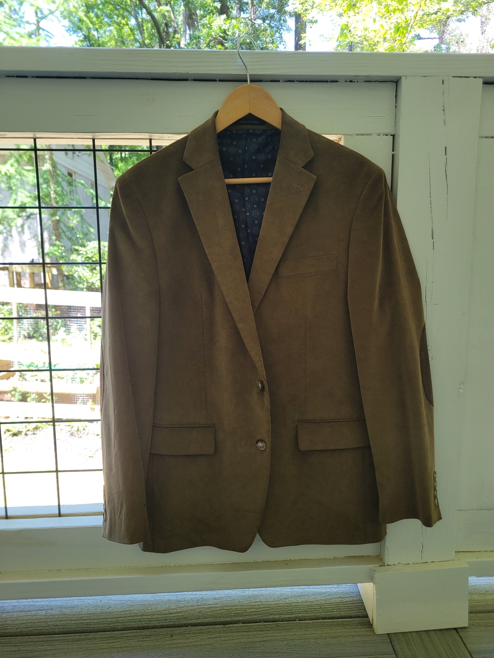 Lauren Ralph Lauren Brown Suede Sport Coat